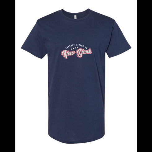 BELLA CANVAS MEN'S LONG BODY URBAN TEE 3006 Proudly Living In New York